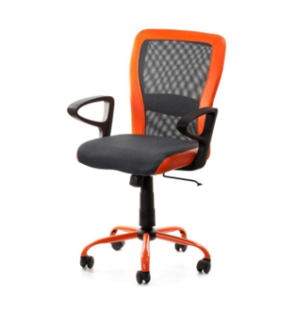 Кресло Home4you Leno Оранжевый (Оранжевый) фото-1