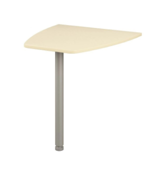 Стол приставной M-Concept Серия Прайм P1.36.08 78x75 Серый (Антрацит) фото-1