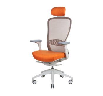 Кресло Kreslalux In-point light grey Оранжевый (M63013 MARIGOLD LN07) фото-1