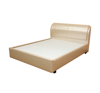 Кровать Катунь Афина БД 200x180 Розовый (Lounge Coral) фото-1