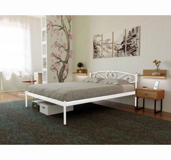 Ліжко Метакам Milana-1 200x120 Білий (Білий)
