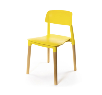 Комплект стульев АКЛАС Фредо EX 4 шт Желтый (Желтый) фото-2