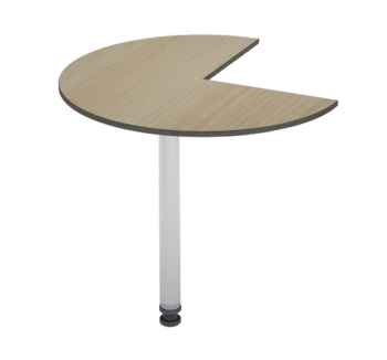Стол приставной Тиса Мебель СПР-3 80x80 Серый (Серый)