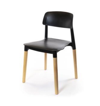 Комплект стульев АКЛАС Фредо EX 2 шт Черный (Черный) фото-1