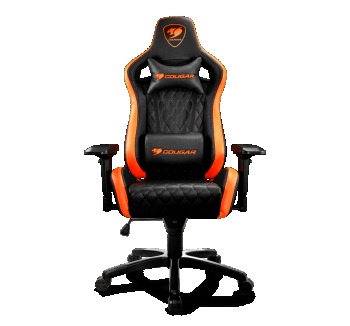 Кресло геймерское Cougar Armor S Оранжевый (Чёрный/Оранжевый) фото-2