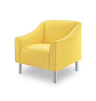 Кресло DLS Дино-1-КС 85x82 Оранжевый (ALPHA 2303-05) фото-1