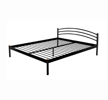 Кровать Метакам Gloria-1 200x160 Черный (Черный матовый) фото-1