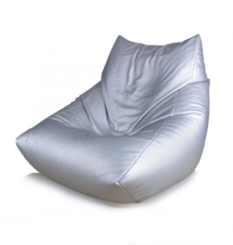 Кресло мешок Starski Fox 70x70 Серый (ZEUS DELUXE silver)
