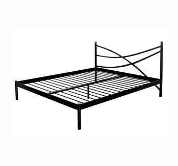 Кровать Метакам Liana-1 200x120 Черный (Черный матовый) фото-1
