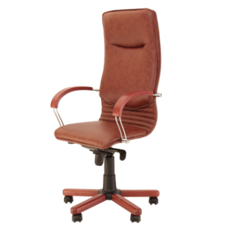 Кресло Новый Стиль Nova wood MPD EX1 Оранжевый (ECO 72 1.007)
