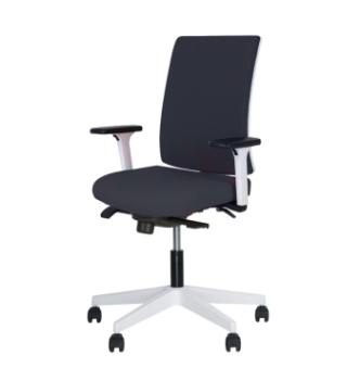 Кресло Новый Стиль Navigo R white WA ES PL71 Серый (CSE 11)