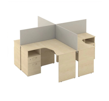 Комплект столов M-Concept Серия Сенс 16 Серый (Серый (в)) фото-2