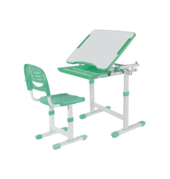 Комплект FunDesk Piccolino парта+стілець Зелений (Зелений) фото-1