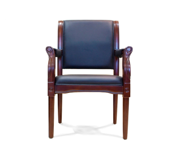 Кресло конференционное Диал Версаль Черный (Черный Палисандр) фото-2
