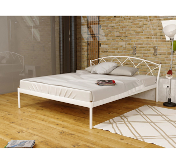 Кровать Метакам Jasmine elegance-1 200x120 Белый (Белый) фото-2