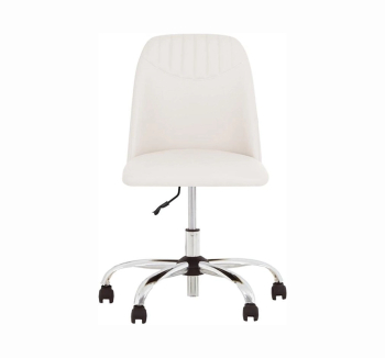 Кресло Новый Стиль Milana GTS CHR61 Белый (ECO 50) фото-2