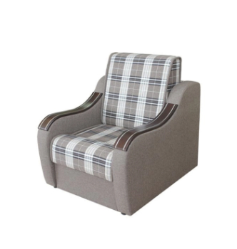 Кресло раскладное Катунь Марта 0.6 90x105 Бежевый (scotland brown) фото-1