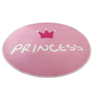 Коврик под кресло АКЛАС Принцесс Принтовый (Розовый) фото-1
