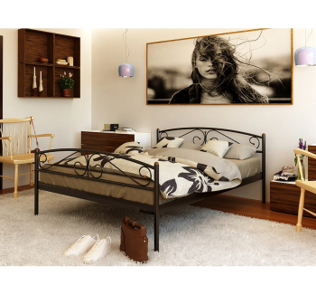 Кровать Метакам Verona-2 200x180 Серый (Шагрень серая) фото-2