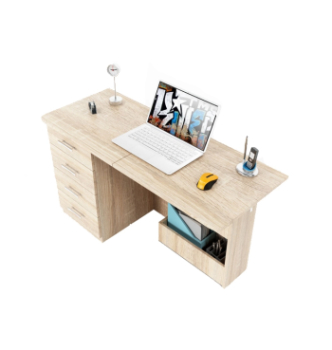 Стол для ноутбука Comfy-Home Caliban 62(110)x50 Бежевый (Дуб Сонома) фото-1