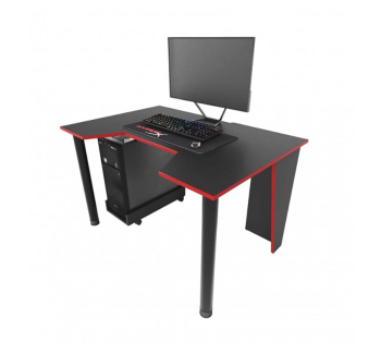 Стол геймерский ZEUS Gamer-1 120x80 Черный (Черный Красный) фото-2