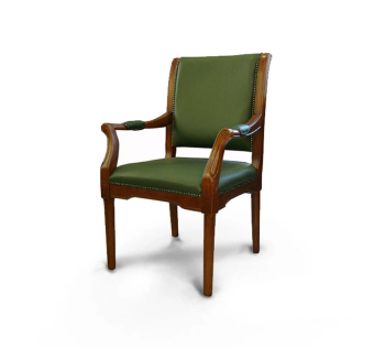 Крісло конференційне Діал Венеція (Зелений Горіх) фото-1