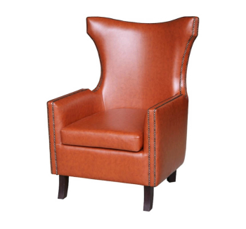 Кресло MegaStyle Milton 79.5x80.5 Оранжевый (Багира 38 Carrot) фото-1