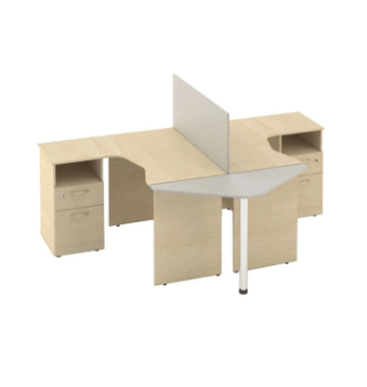 Комплект столов M-Concept Серия Сенс 12 Серый (Антрацит) фото-2