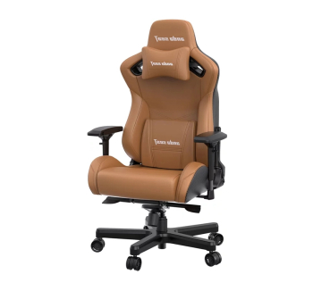 Кресло геймерское Anda Seat Kaiser 2 XL Коричневый (Brown) фото-2