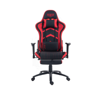 Кресло геймерское AMF VR Racer Textile Craft Черный (Черный/Красный) фото-2