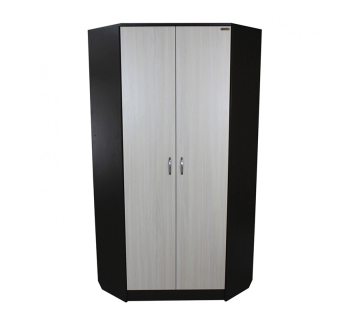 Шкаф гардероб NIKA Мебель ОН-86/3 100x100x190 Серый (Индастриал) фото-1