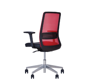 Кресло Новый Стиль Frame R Black SFB AL70 RN Красный (SM 11 RN 60061) фото-2