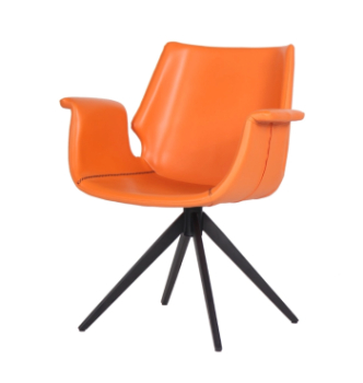Кресло AMF Vert Оранжевый (Кожа оранжевая) фото-1