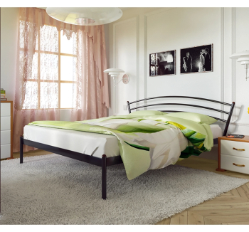 Кровать Метакам Marko-1 190x80 Зеленый (Шагрень зеленая) фото-2