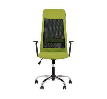 Кресло Новый Стиль Frank GTP Tilt (WS-376) CHR68 Зеленый (GD 15 OH 8) фото-2