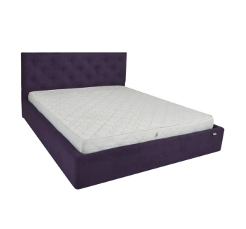 Ліжко RICHMAN Брістоль Комфорт з підйомним механізмом 190(200)x180 Фіолетовий (Флай 2216 Чорний) фото-1