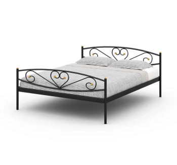 Кровать Метакам Milana-2 190x120 Серый (Шагрень серая) фото-1
