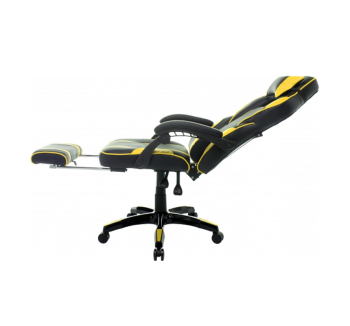 Кресло геймерское GT Racer X-2749-1 Желтый (Черный PU/Жёлтый PU) фото-2