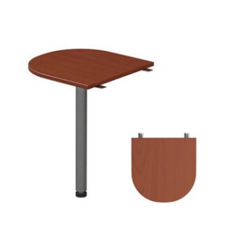 Стол приставной M-Concept Серия Атрибут A1.36.55 55x55 Красный (Яблоня Локарно)