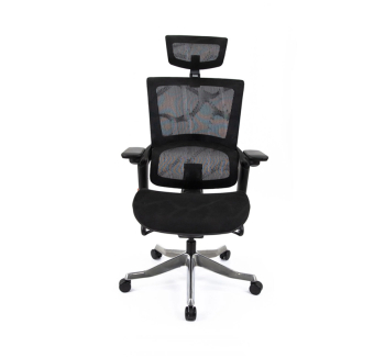 Комплект крісел АКЛАС Кантос Lux MB 8 шт Чорний (Чорний) фото-2