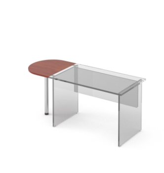 Стол приставной M-Concept Серия Атрибут A1.06.70 70x55 Серый (Антрацит (в)) фото-2