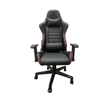 Кресло геймерское GamePro Rush GC-575 Черный (Black/Red) фото-2