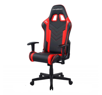 Кресло геймерское DXRacer P Series Красный (PU черный/красный) фото-1