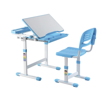 Комплект FunDesk Cantare парта+стілець Синій (Блакитний) фото-2
