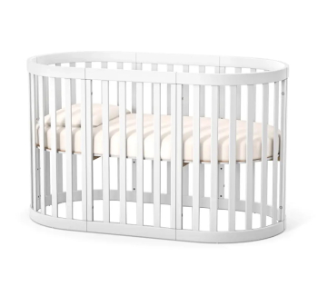 Ліжко для немовлят Верес Рим ЛД14 14.1.1.38 + 140.1.1.38 140x70 Білий (Білий) фото-1