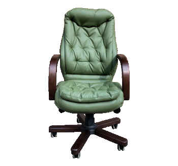 Кресло RICHMAN Венеция EX MB Зеленый (Флай 2235 Орех) фото-2