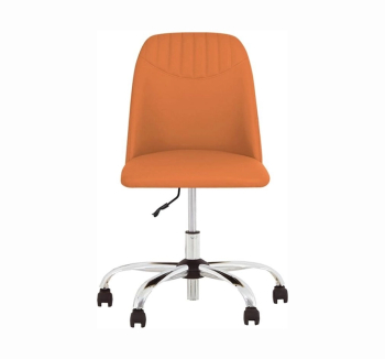 Кресло Новый Стиль Milana GTS CHR61 Оранжевый (ECO 72) фото-2