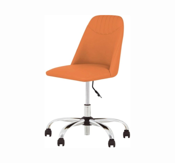 Кресло Новый Стиль Milana GTS CHR61 Оранжевый (ECO 72) фото-1