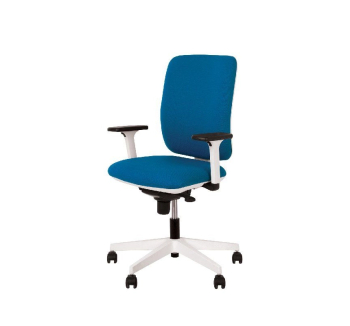 Кресло Новый Стиль Smart R White-Grey ST PL71 Синий (CSE 15) фото-1