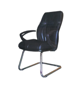 Кресло конференционное Primteks Plus Kometa Chrome CF Черный (D-5)
